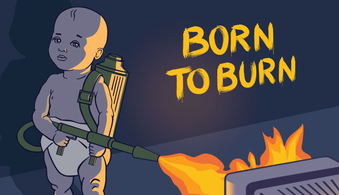 Born To Burn album artwork